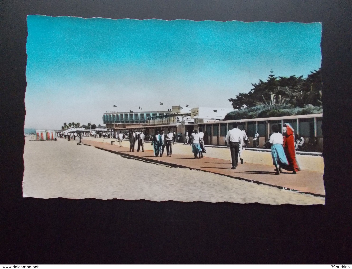 MAZAGAN  La Promenade De La Plage  Années 50 - Altri & Non Classificati