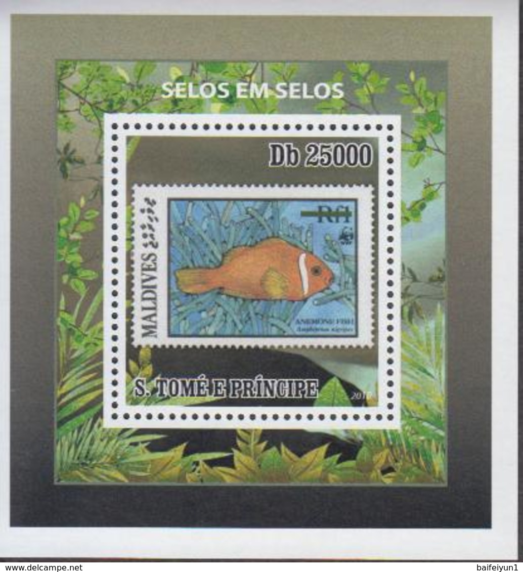 Sao Tome And Principe 2010 Stamps WWF 5 S/S - Ungebraucht