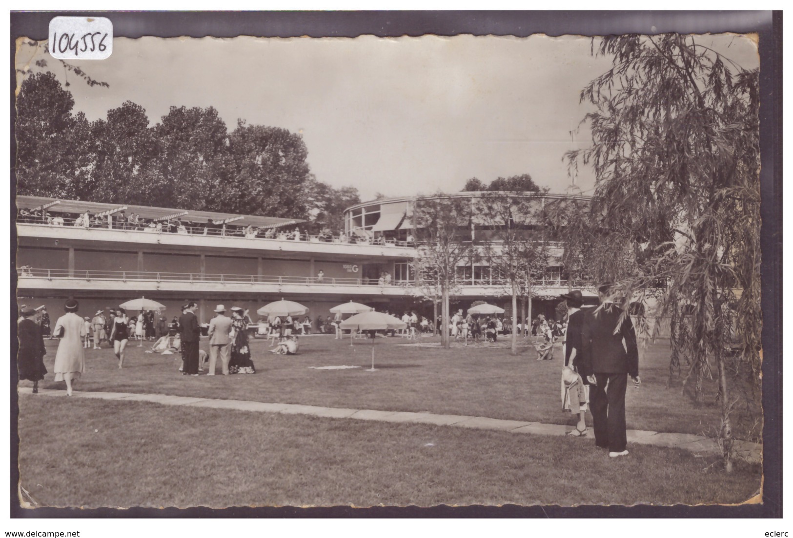 LAUSANNE - PISCINE DE BELLERIVE - B ( LEGERE USURE AUX ANGLES ) - Bellerive