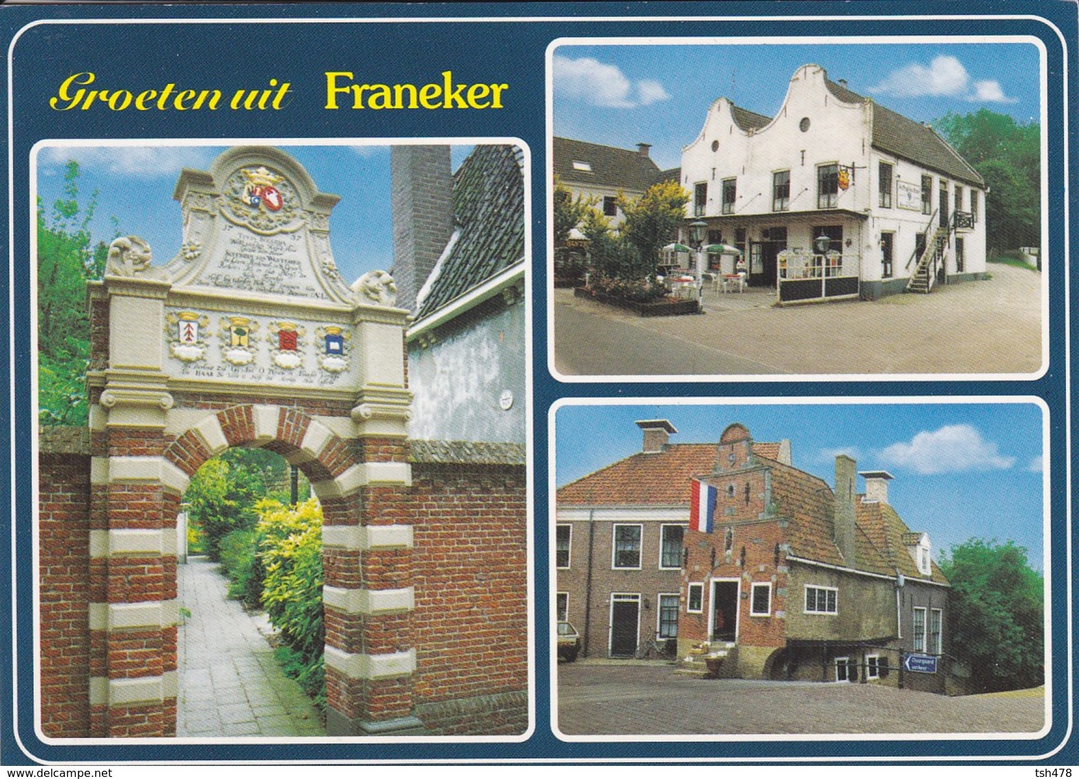 PAYS-BAS---groeten Uit FRANEKER---multivues--voir 2 Scans - Franeker