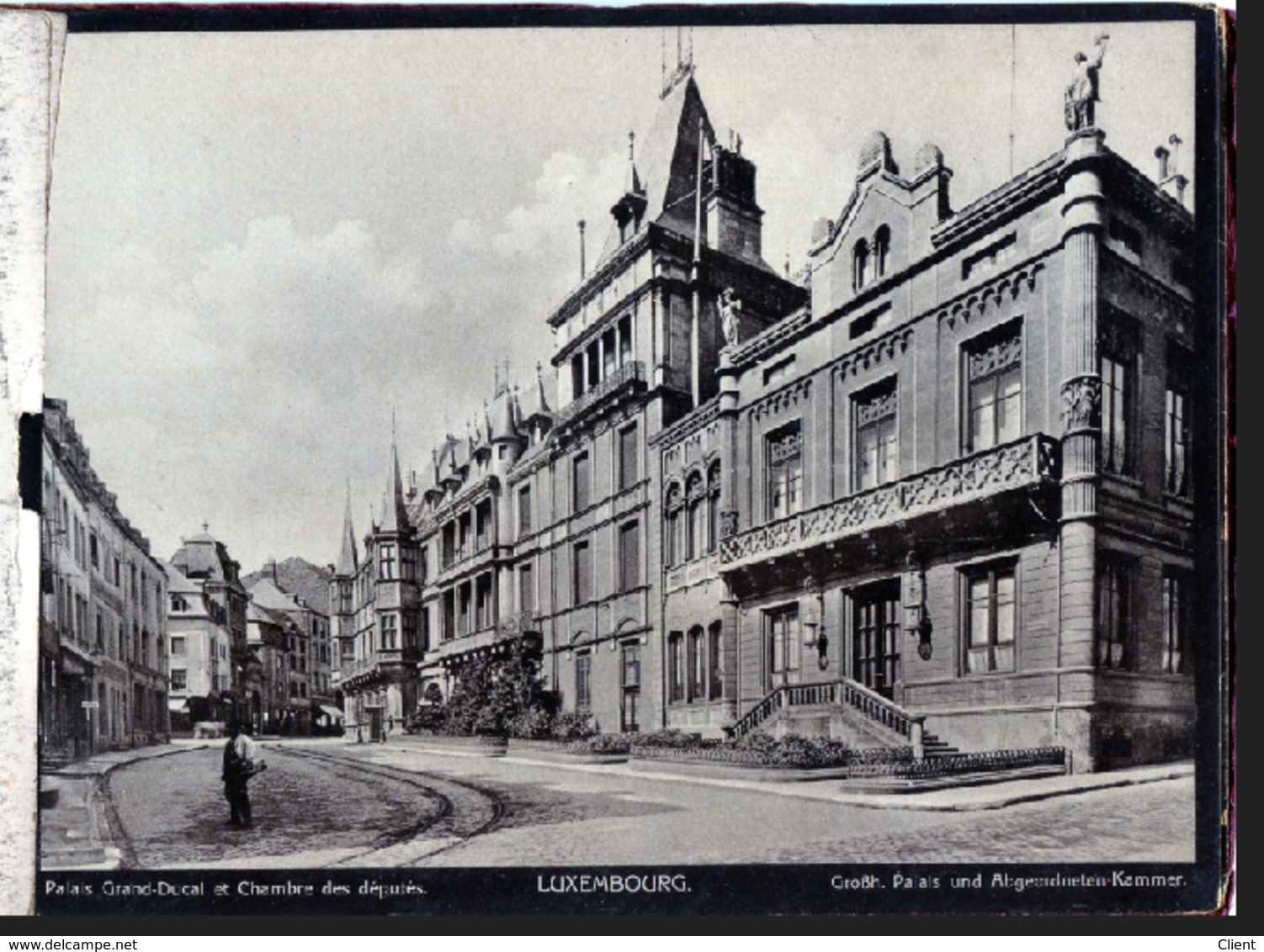 LUXEMBOURG - Luxembourg Grand Format 10 Vues 1919 - RARE - Etition DR Trenkler Und CO Leipzig - Autres & Non Classés