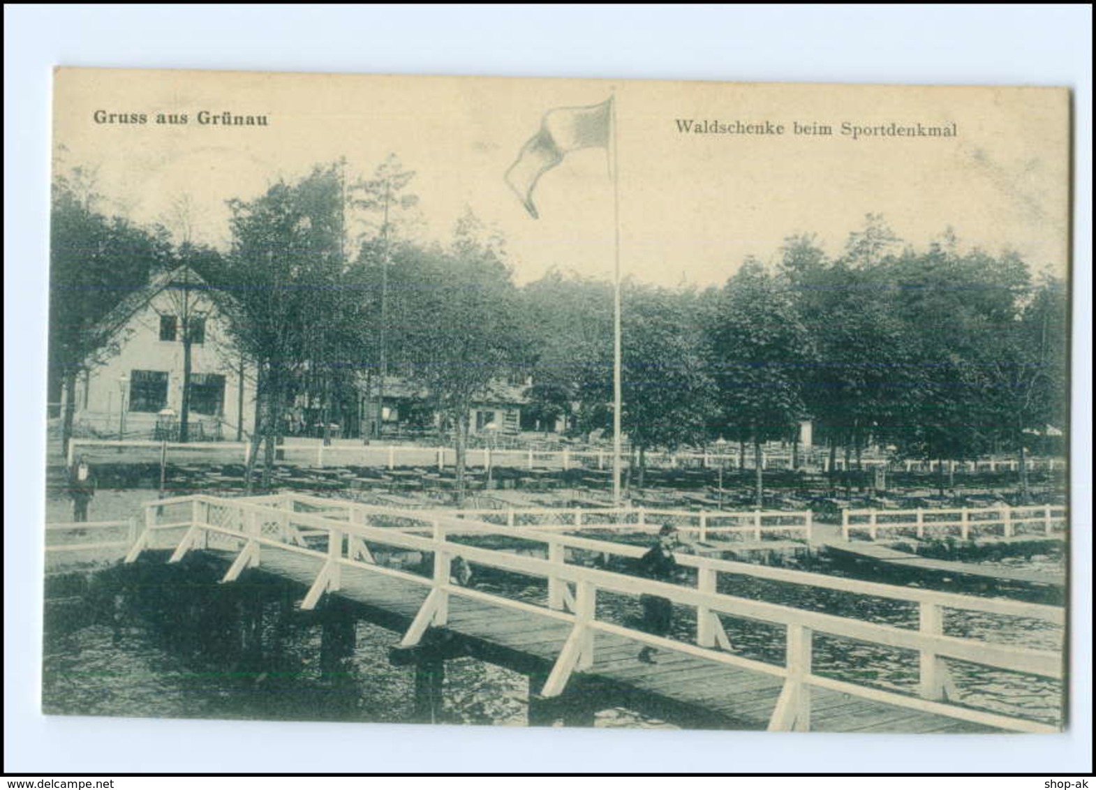 XX00770/ Berlin Grünau Waldschenke AK 1907 - Altri & Non Classificati