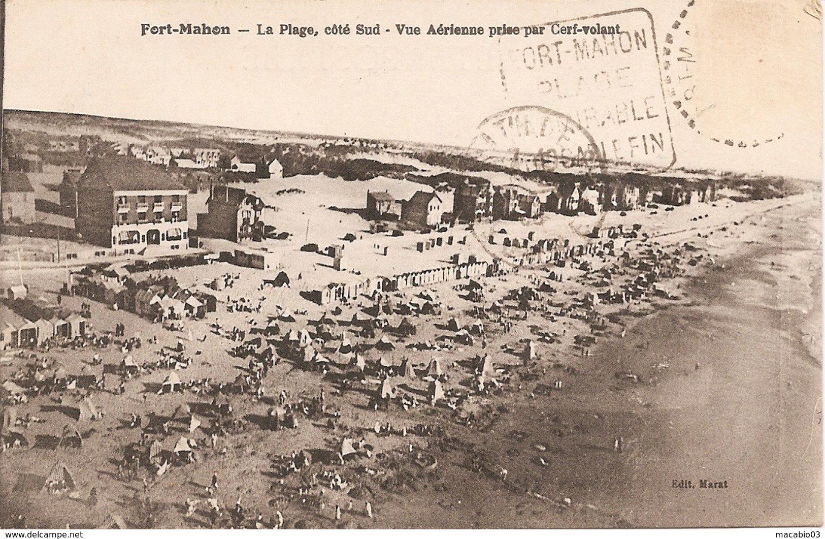 80  Somme  :   Fort Mahon  La Plage       Réf 4624 - Fort Mahon