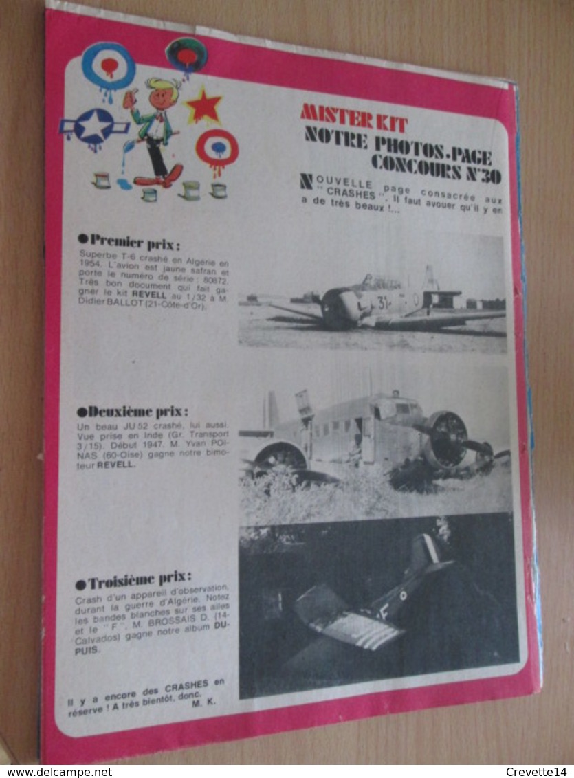 Page Issue De SPIROU Années 70 / MISTER KIT Présente : NOTRE PHOTOS-PAGE CONCOURS N°30 - France