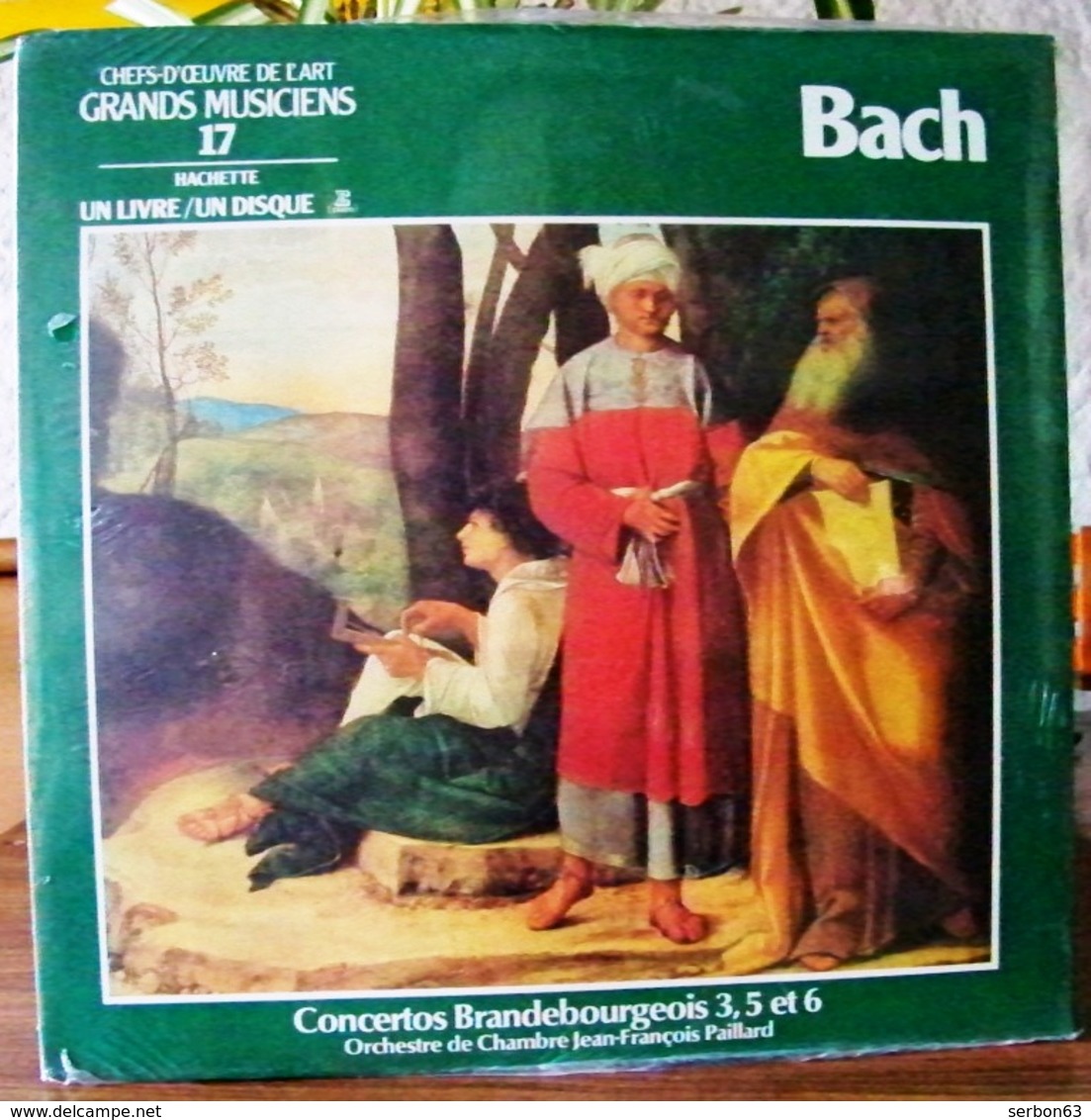 TITRE : 33 TOURS N° 17 VINYLE GRANDS MUSICIENS BACH 1 LIVRE-1 DISQUE 1990 NEUF FERMETURE MAGASIN - NOTRE SITE Serbon63 - Classique