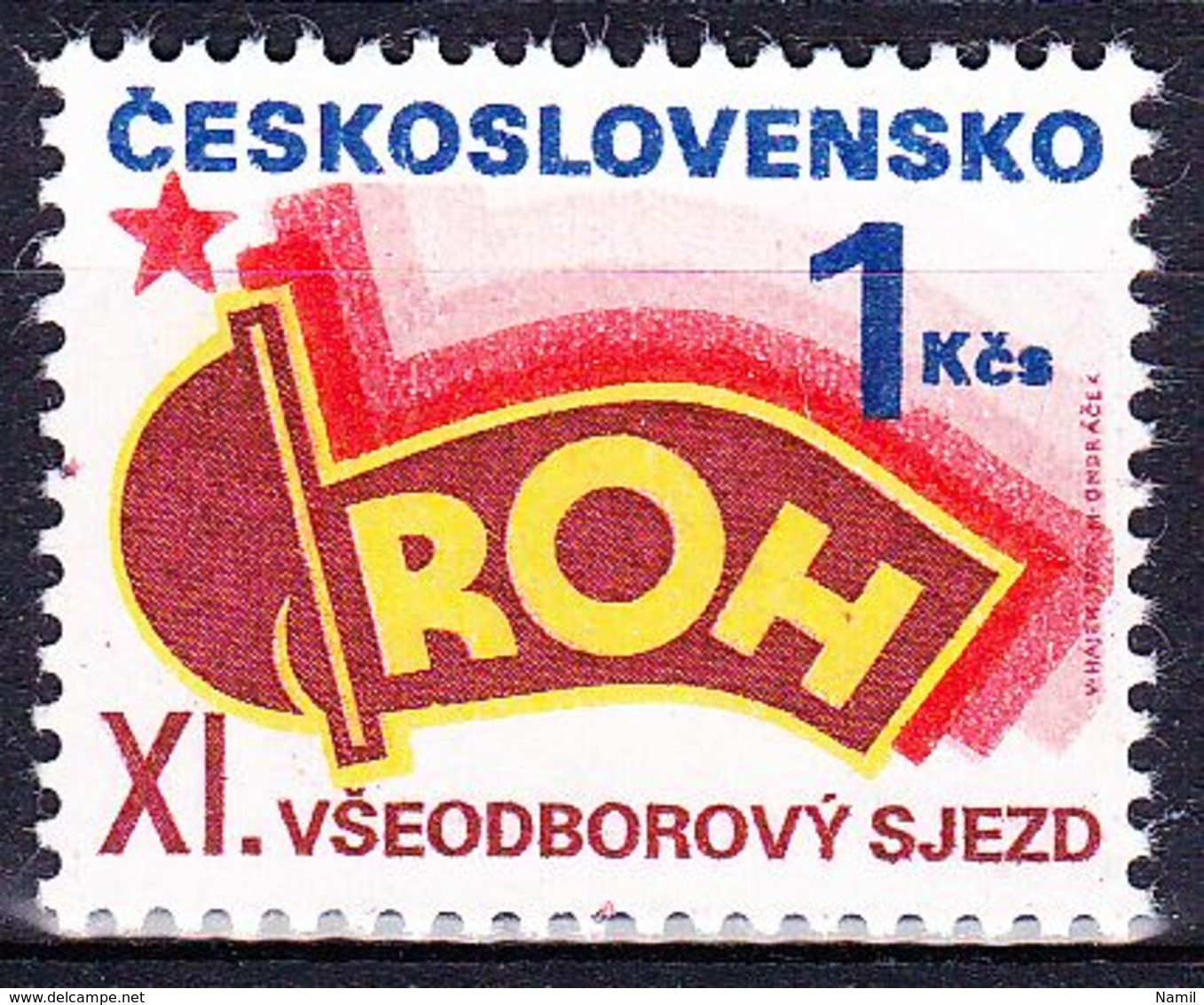 ** Tchécoslovaquie 1987 Mi 2907 (Yv 2719), (MNH) - Ungebraucht