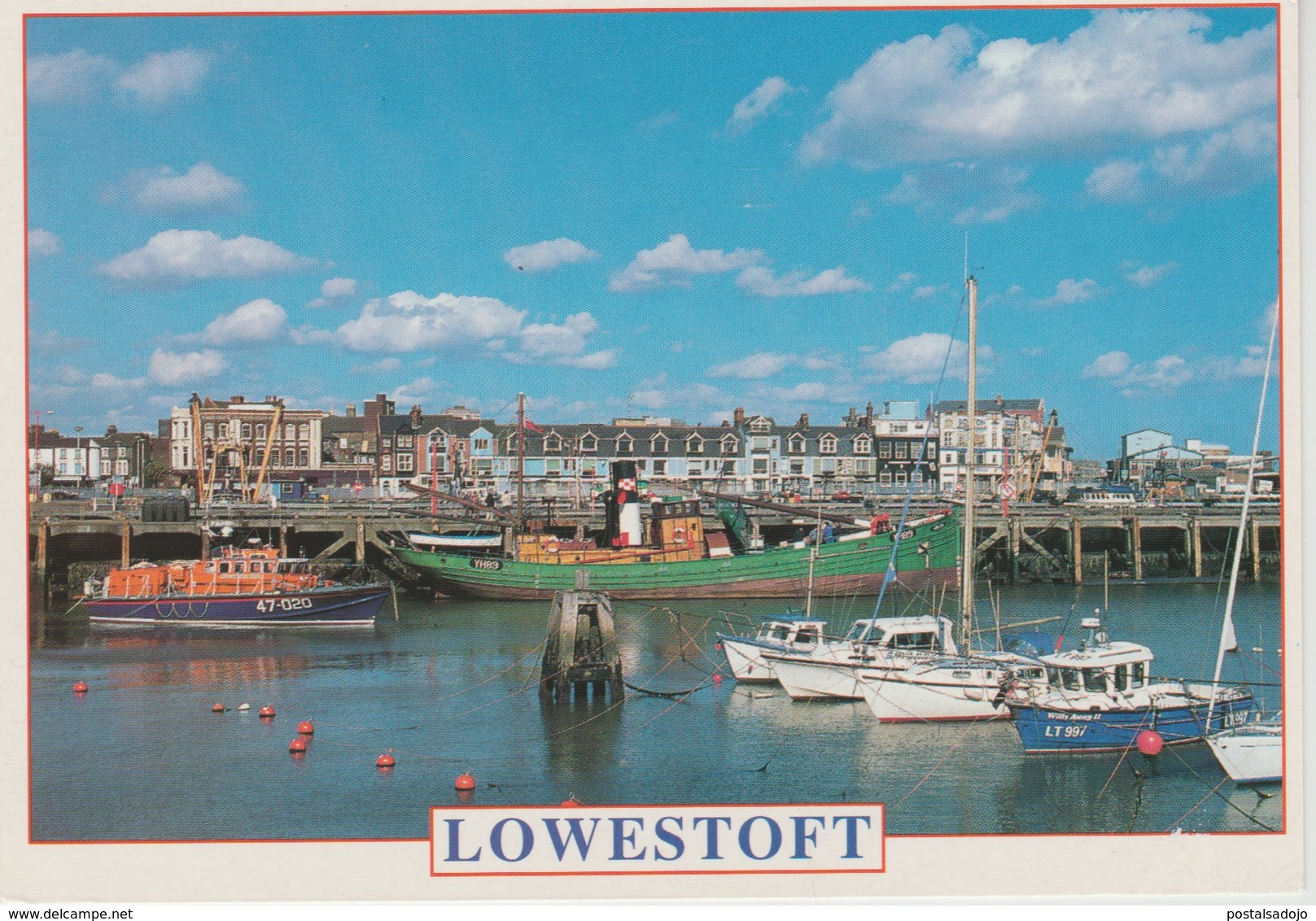 (ANG604) LOWESTOFT. THE HARBOUR - Lowestoft