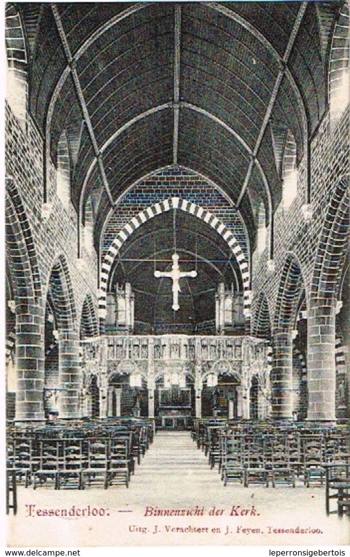 CPA - Westerlo - Tessenderloo - Binnenzicht Der Kerk - Vue Intérieure De L'Eglise - Westerlo