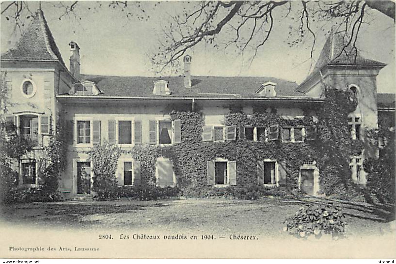 Suisse - Ref D319- Les Chateaux Vaudois En 1904- Cheserex   - Carte Bon Etat - - Chéserex