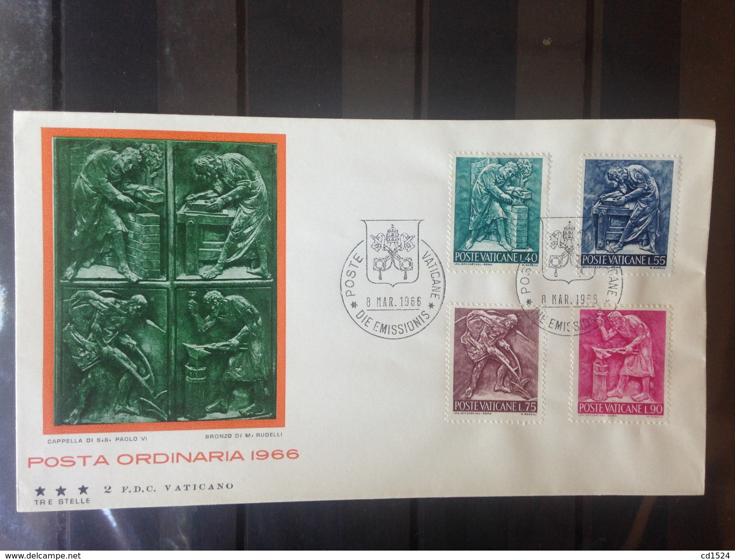 VATICAN - Enveloppe 1er Jour - Used Stamps