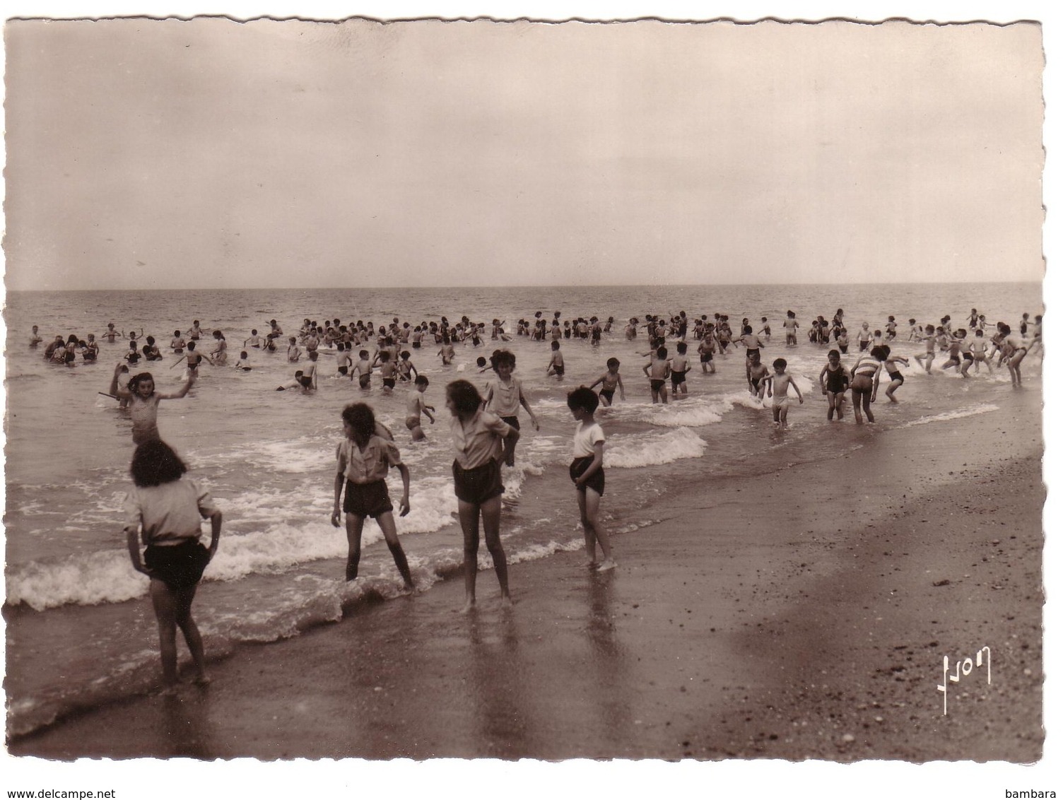 SAINT-HILAIRE De RIEZ - Colonie De Vacances De La Ville D'ARGENTEUIL - La Plage De La Colonie - Saint Hilaire De Riez