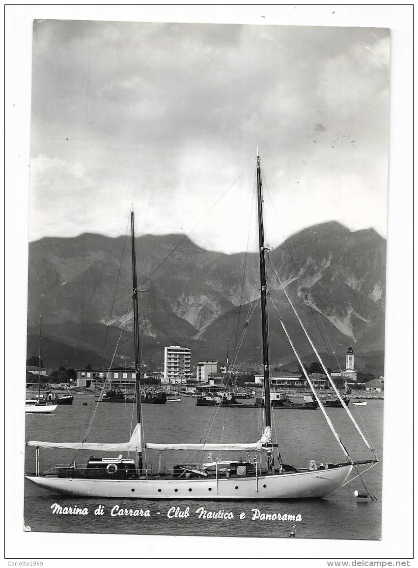 MARINA DI CARRARA - CLUB NAUTICO E PANORAMA VIAGGIATA FG - Carrara