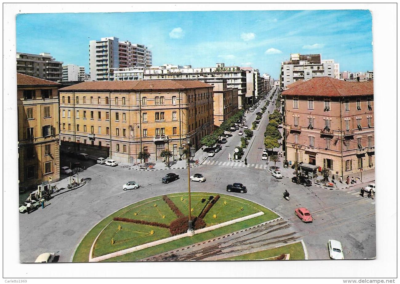 CAGLIARI - PIAZZA S.BENEDETTO E VIA DANTE   VIAGGIATA FG - Cagliari