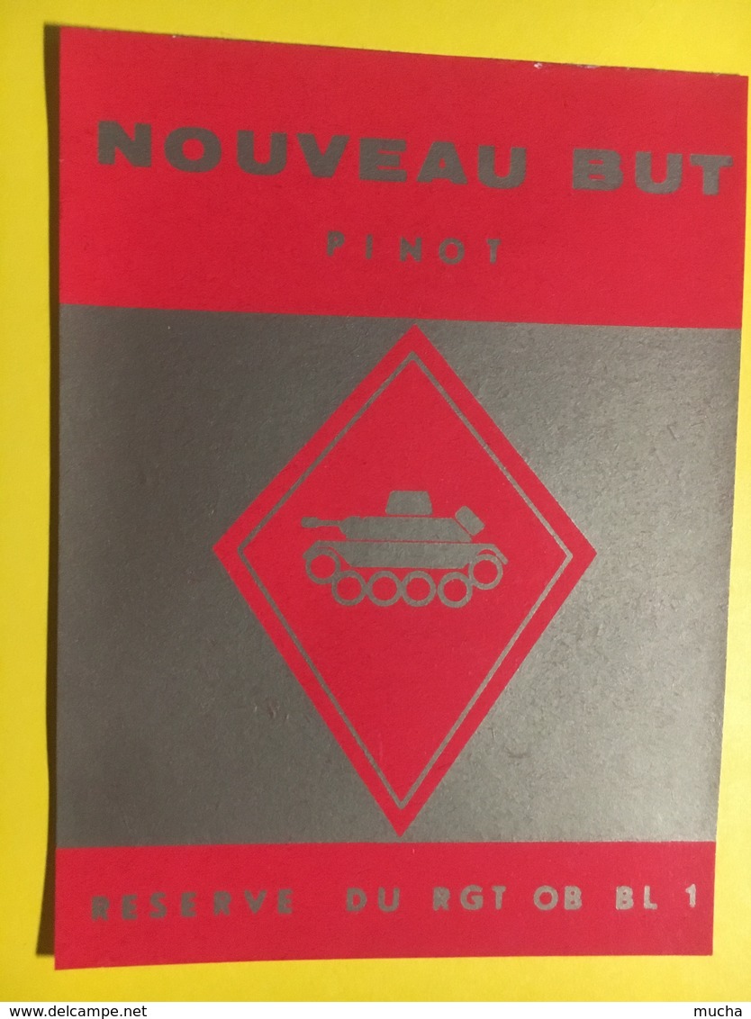 8694 - Nouveau But Pinot Réserve Du Régiment Obusier Blindé BL 1  Suisse - Militaire