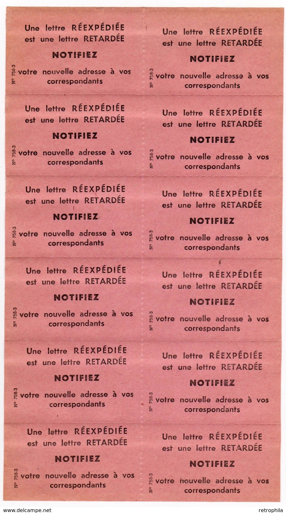 France - Documents De La Poste - Années 1970 - Poste