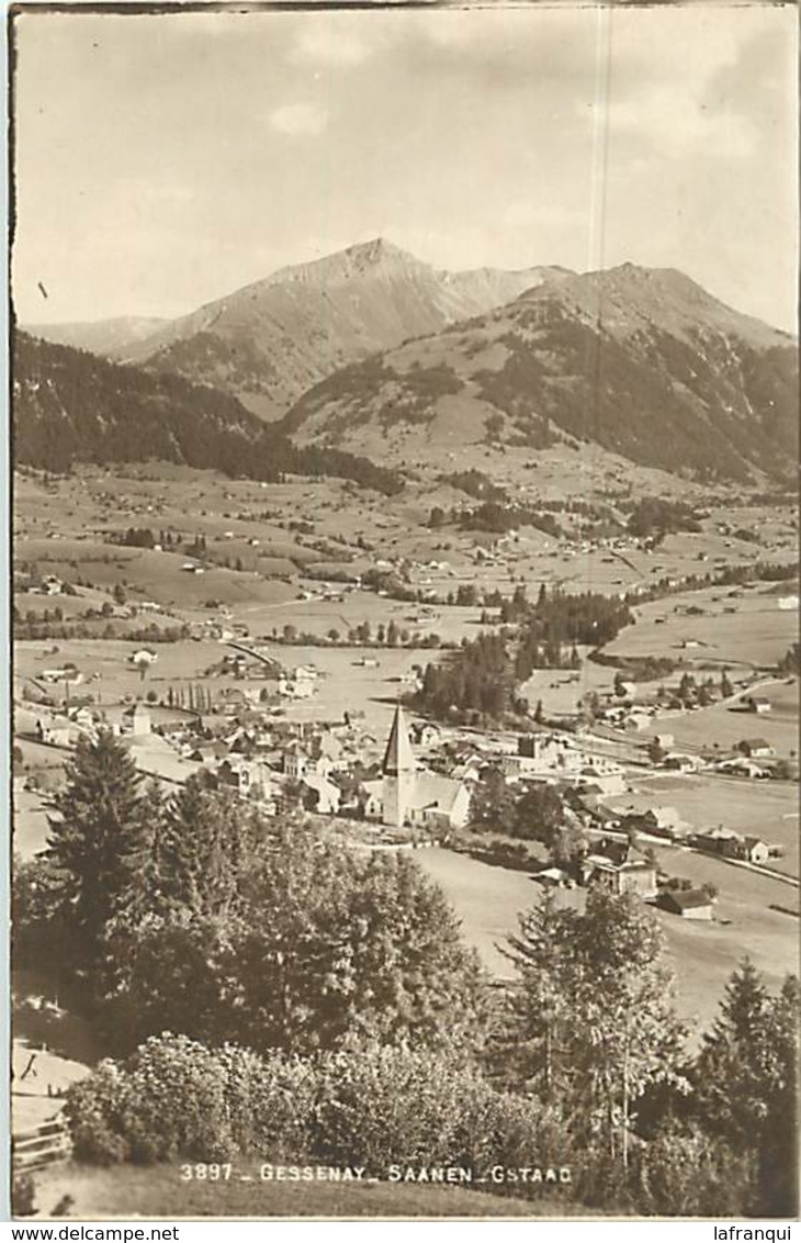 Suisse - Ref D297- Gessenay - Saanen - Gstaad  - Carte Bon Etat - - Gessenay