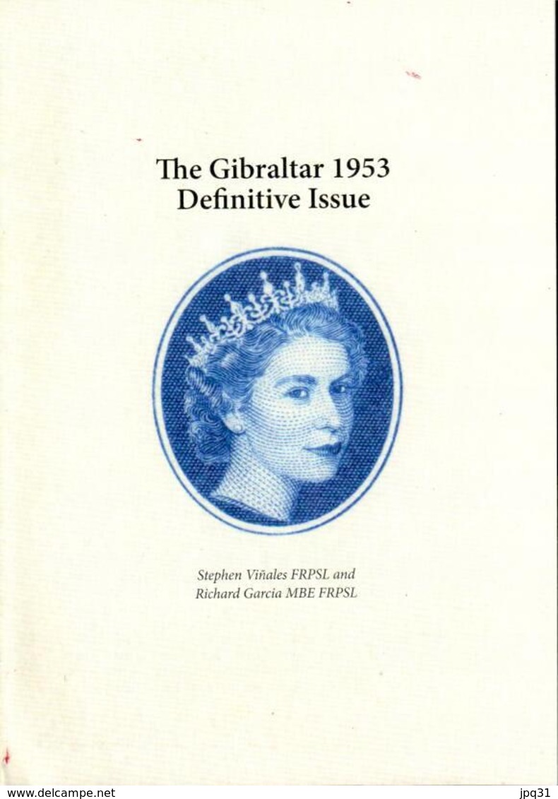 Tiré à Part The Gibraltar 1953 Definive Issue - Gibraltar