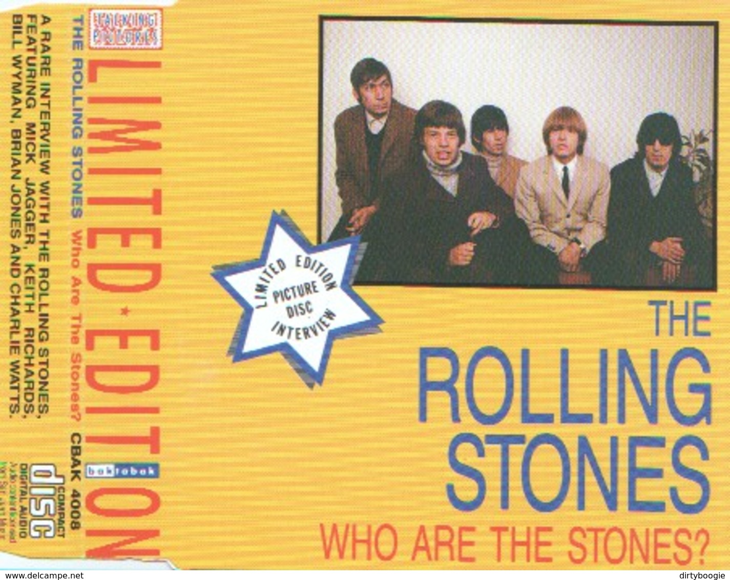 The ROLLING STONES - Who Are The Stones ? - CD - Interview - Sonstige & Ohne Zuordnung