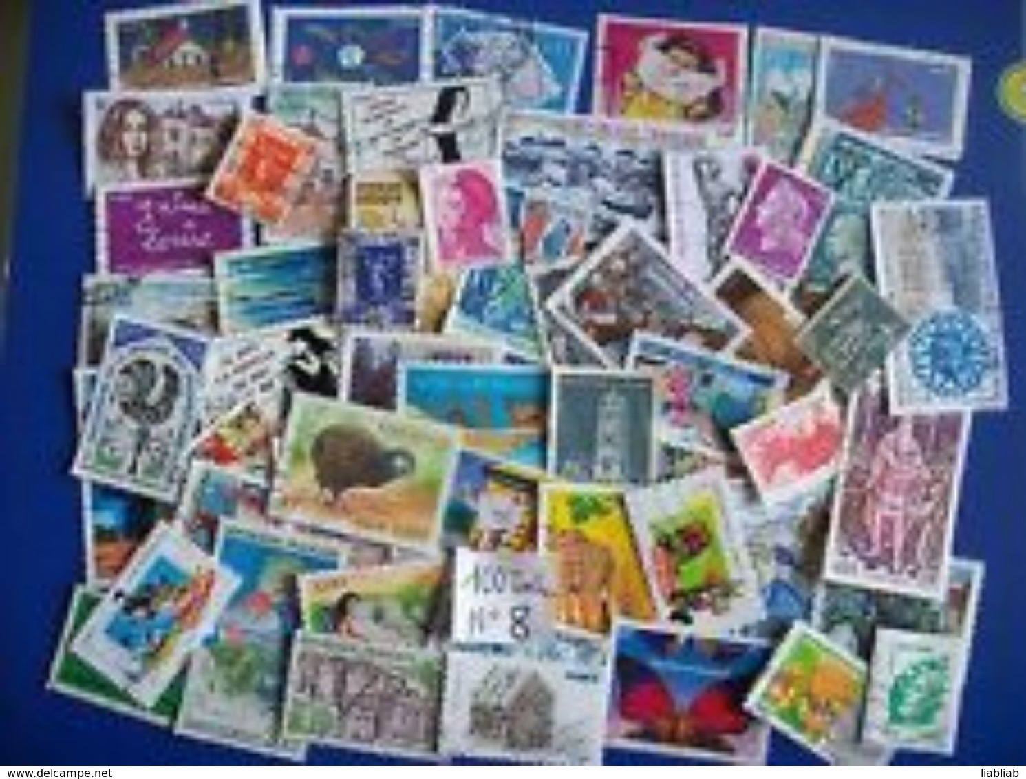 LOT DE 100 TIMBRES POSTE DE FRANCE EN 2 EME CHOIX - Other & Unclassified