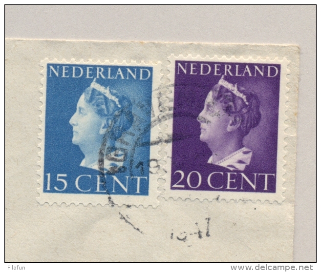 Nederland - 1947 - 15 En 20 Cent Konijnenburg Op KLM / Aer Lingus R-First Flight Amsterdam - Dublin / Ireland - Lettres & Documents