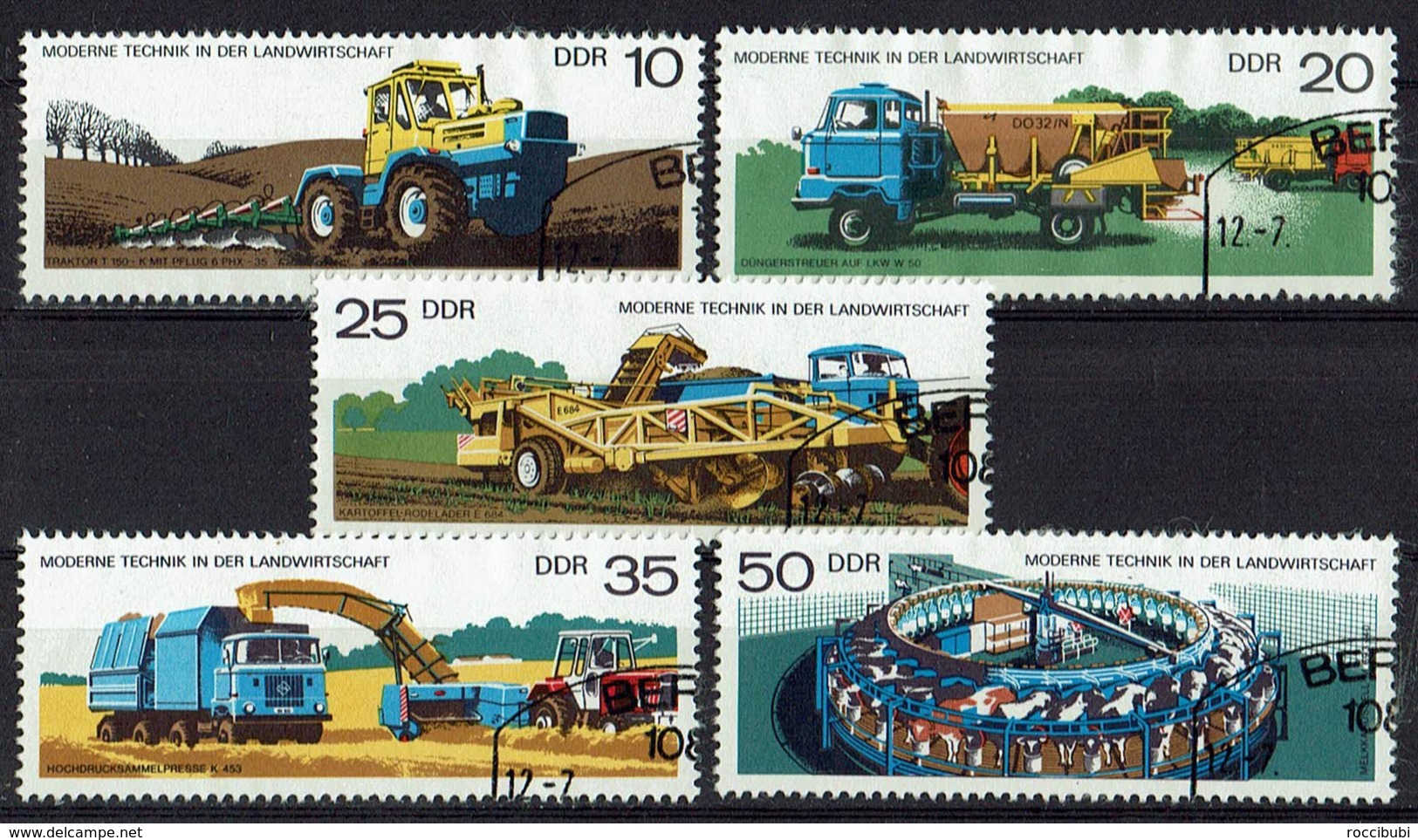 DDR 1977 // Mi. 2236/2240 O (M.026..114) - Agriculture