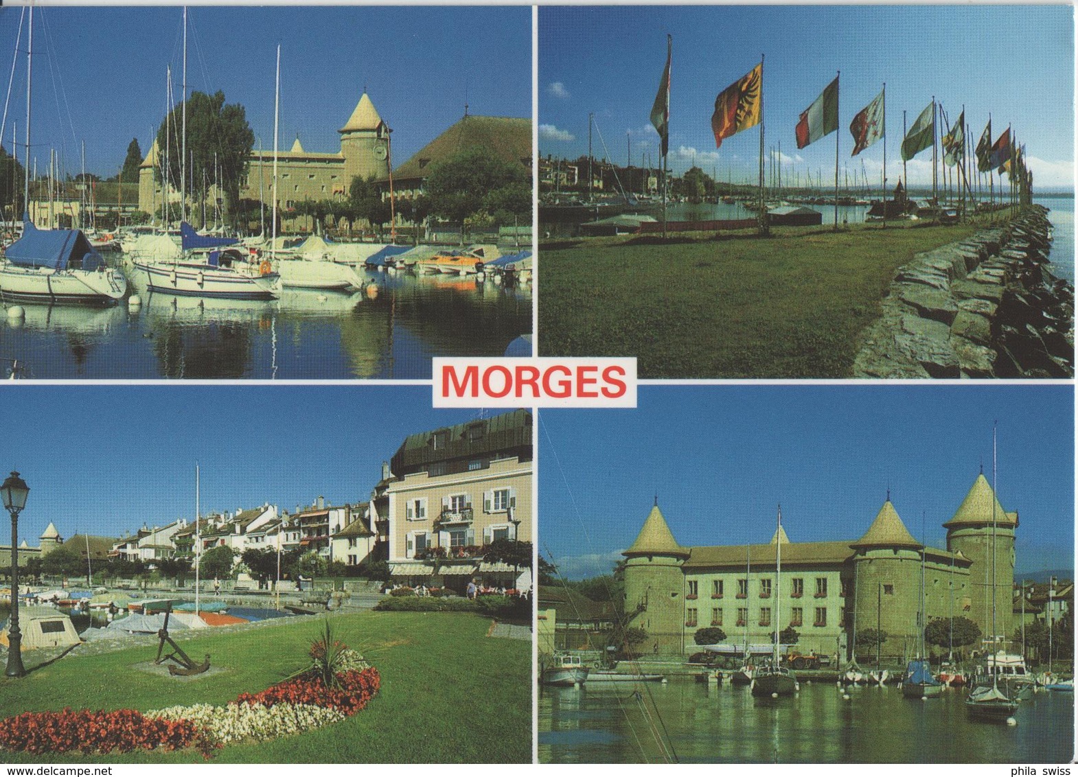 Morges Sur Le Lac Leman -Multiview - Photo: Jaeger - Morges