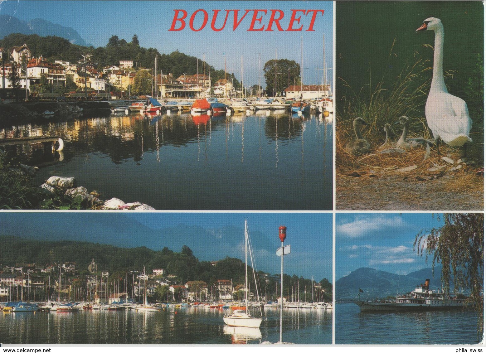 Le Village Et Le Port De Bouveret - Photo: Darbellay - Other & Unclassified