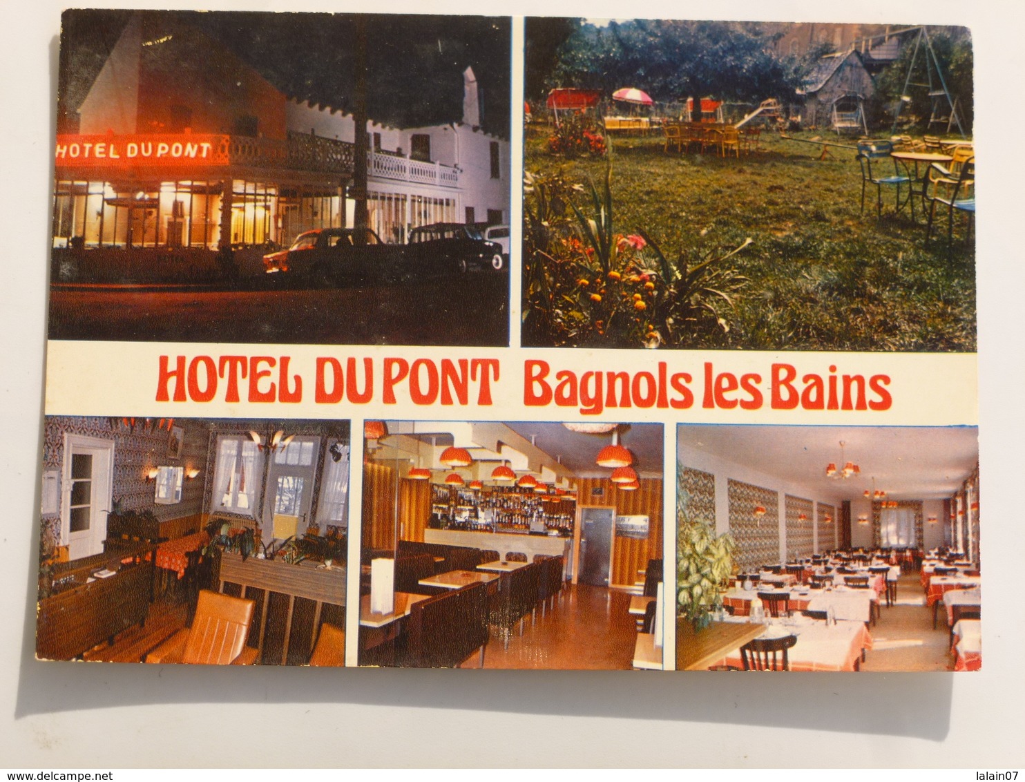 C.P.A. 48 BAGNOLS LES BAINS : Hotel Du Pont, Restaurant - Other & Unclassified