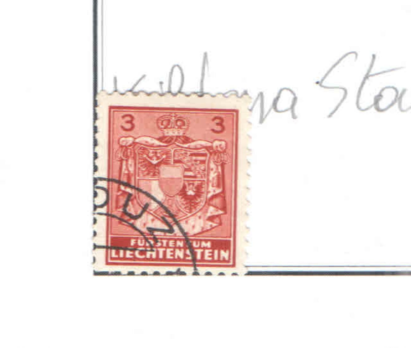 Liechtenstein PO 1934/35 Arms E Scene   Scott.116+ See Scan On Scott.Page - Usati
