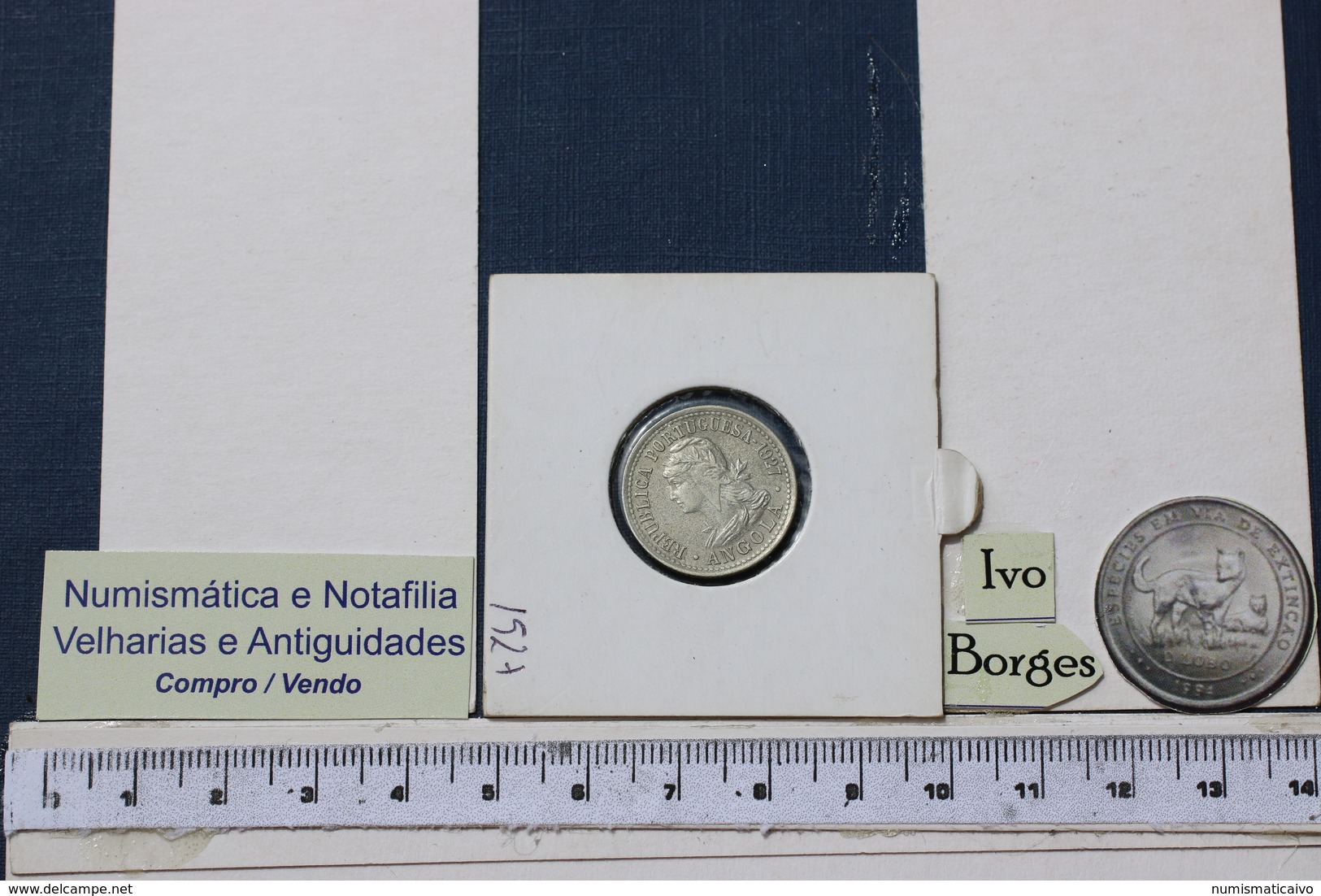 IVO II MACUTAS ANGOLA 1927  PORTUGAL COIN - Angola