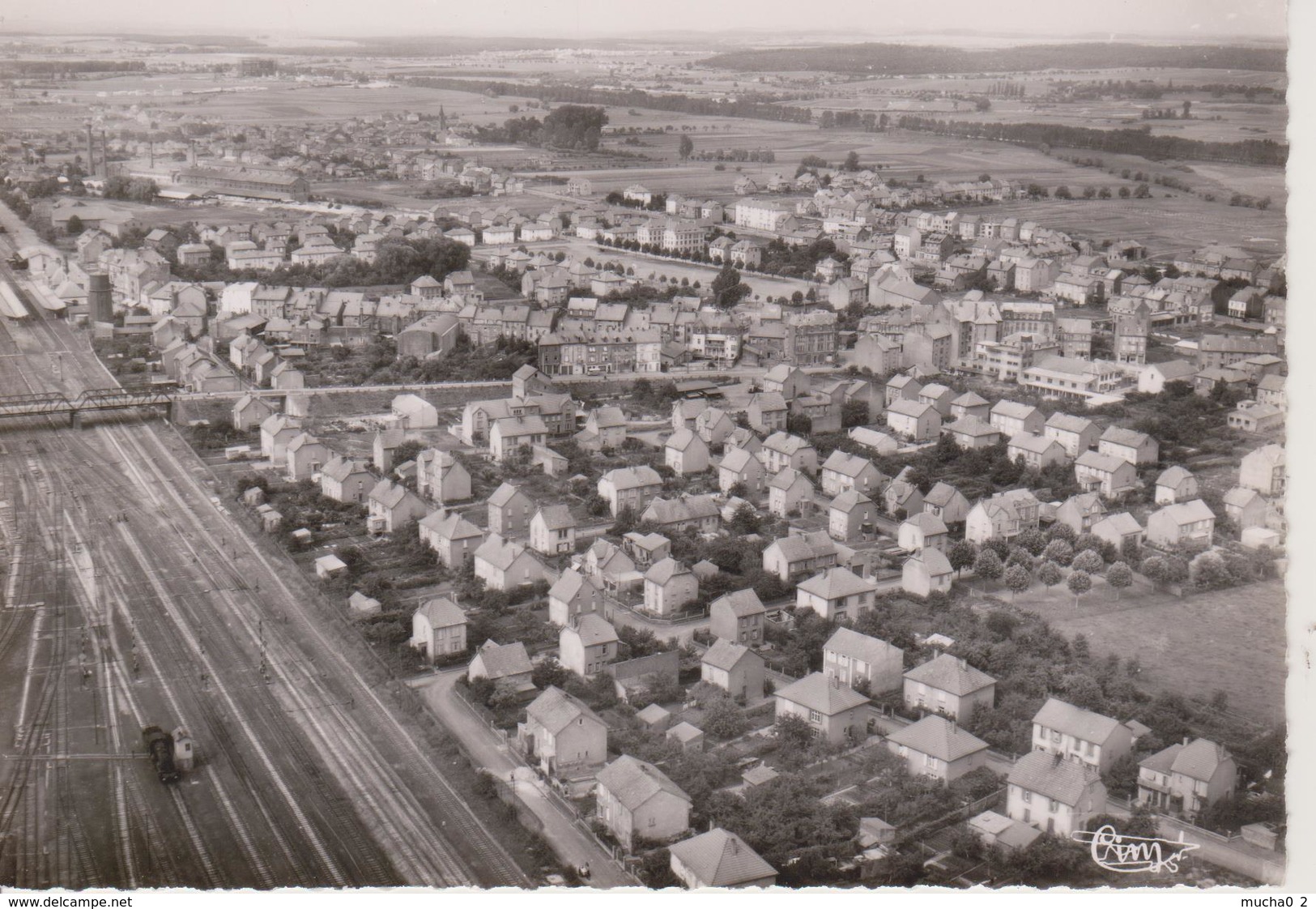 57 - HAGONDANGE - VUE AERIENNE SUR LE QUARTIER LOUCHEUR - Hagondange