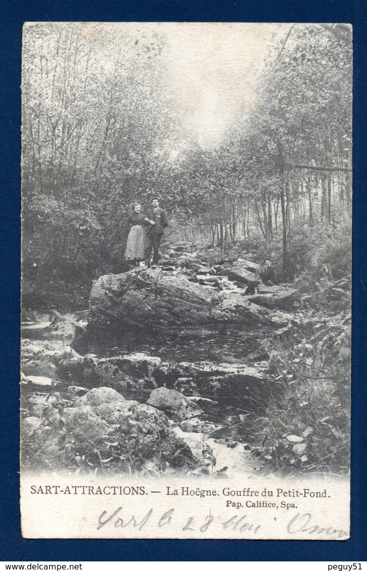 Sart-lez-Spa (Jalhay). La Hoegne. Gouffre Du Petit-Fond. 1905 - Jalhay