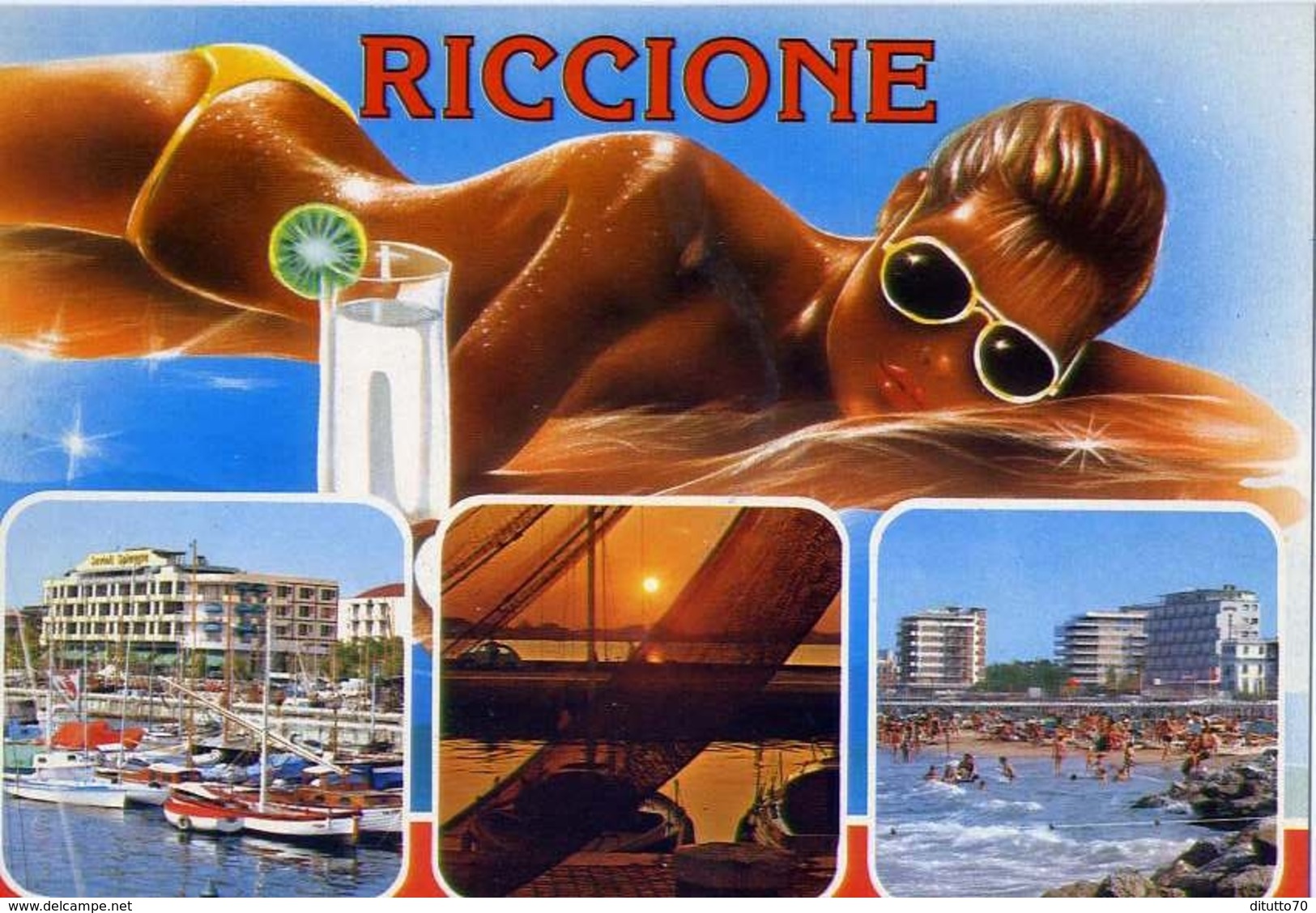 Riccione - Formato Grande Non Viaggiata – E 7 - Rimini