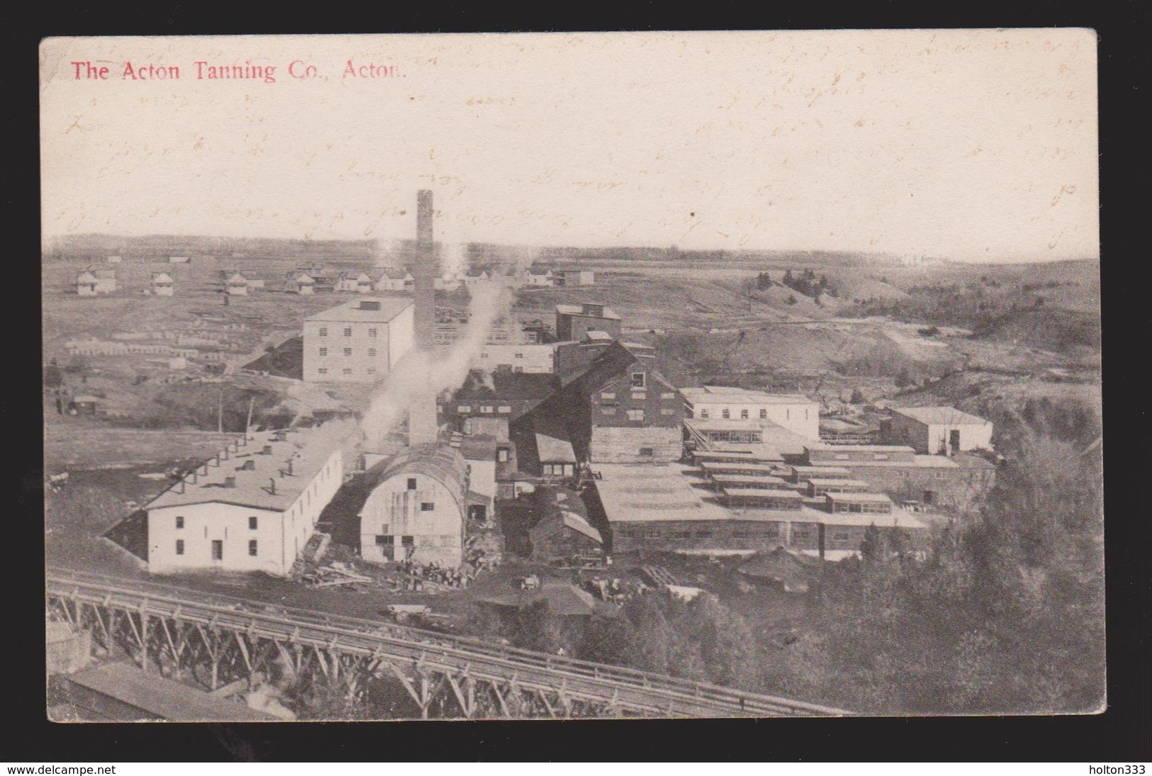 The Acton Tanning Company, Acton, Ontario - Used 1907 - Other & Unclassified
