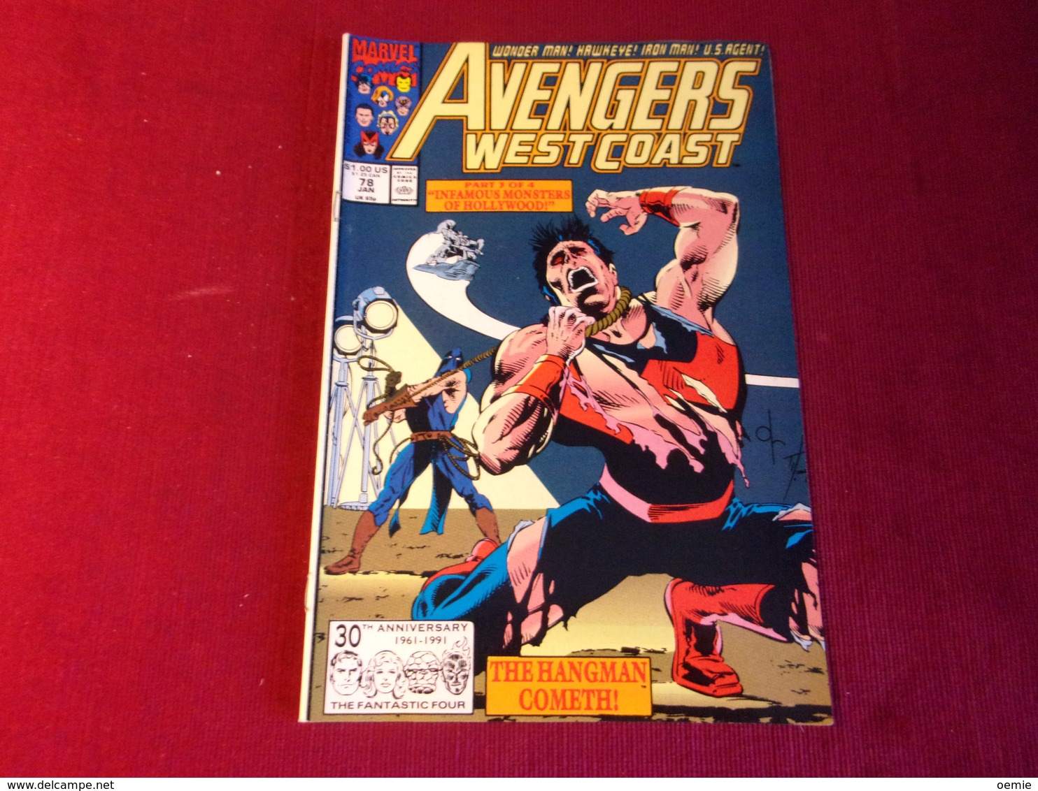 AVENGERS     WEST COAST   78 JAN - Marvel