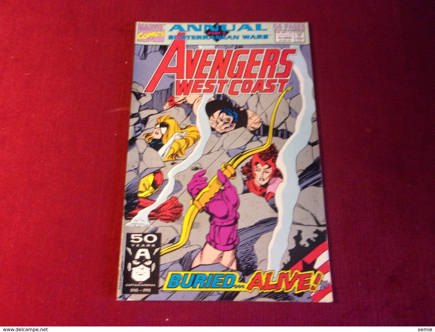 AVENGERS     WEST COAST   6 1991 - Marvel