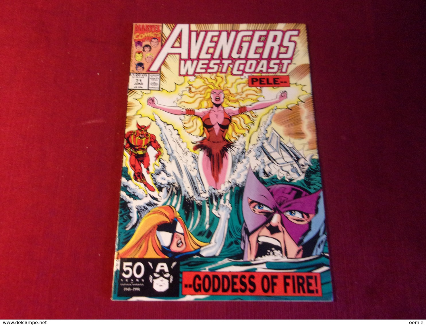 AVENGERS     WEST COAST   71 JUNE - Marvel