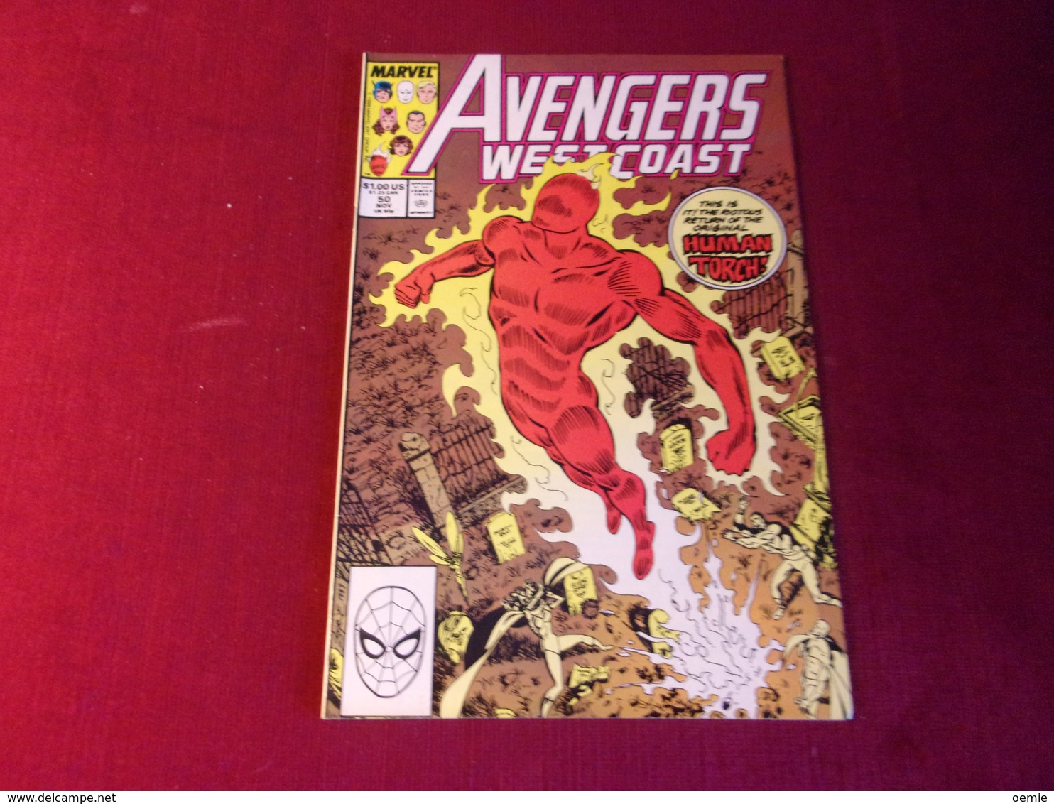 AVENGERS     WEST COAST   50 NOV - Marvel