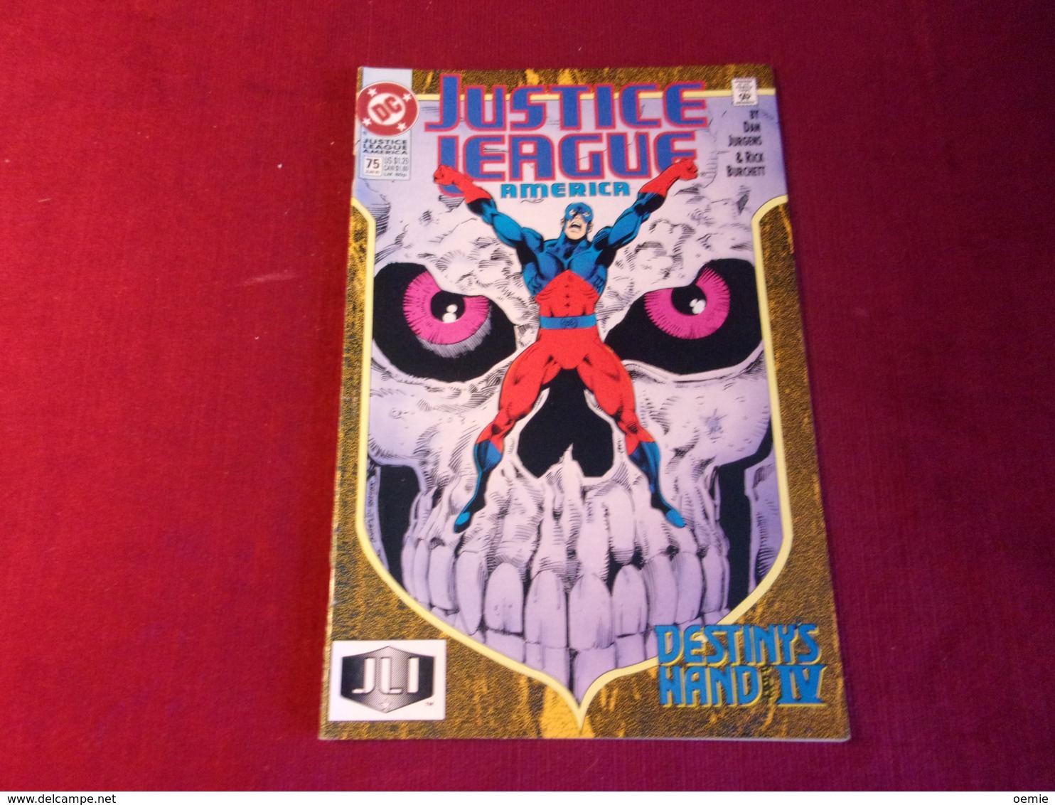 JUSTICE LEAGUE  AMERICA   75 JUN - Marvel