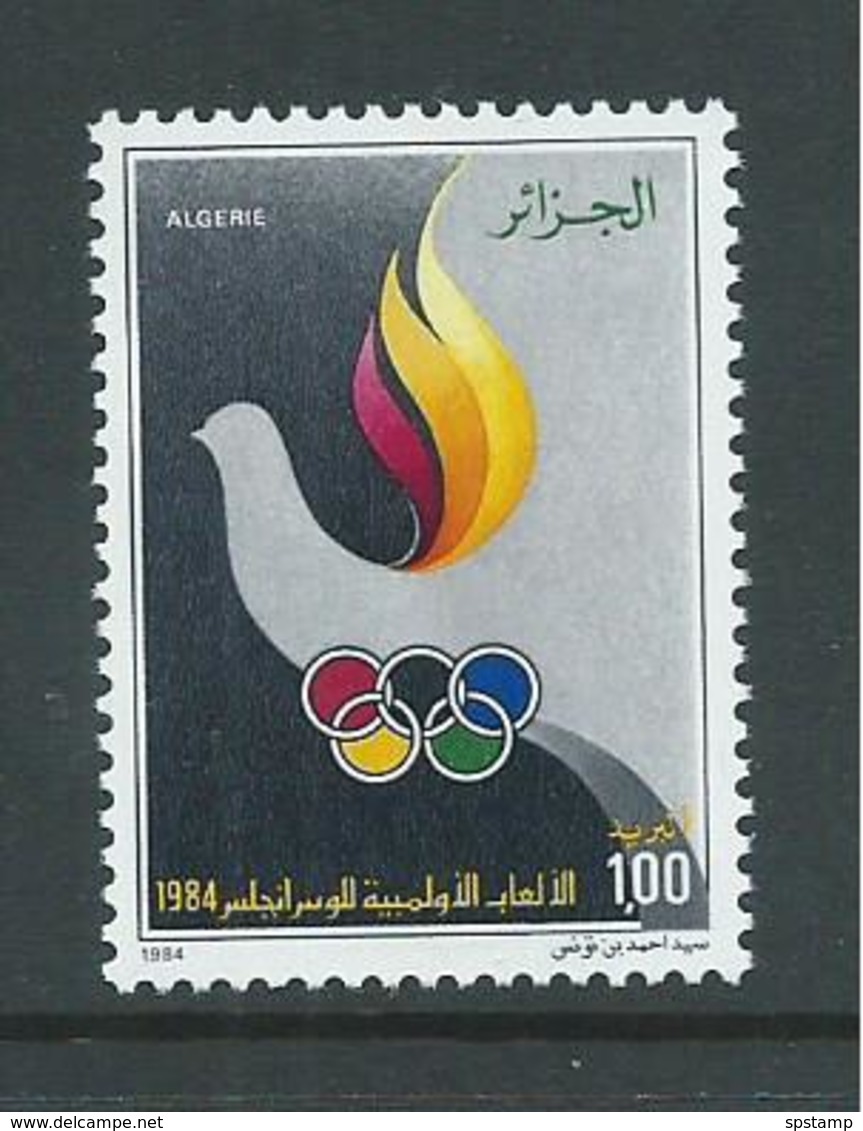 Algeria 1984 Los Angeles Olympic Games Single MNH - Algeria (1962-...)