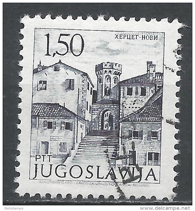 Yugoslavia 1973. Scott #1073D (U) Gate Tower, Hercegnovi * - Used Stamps