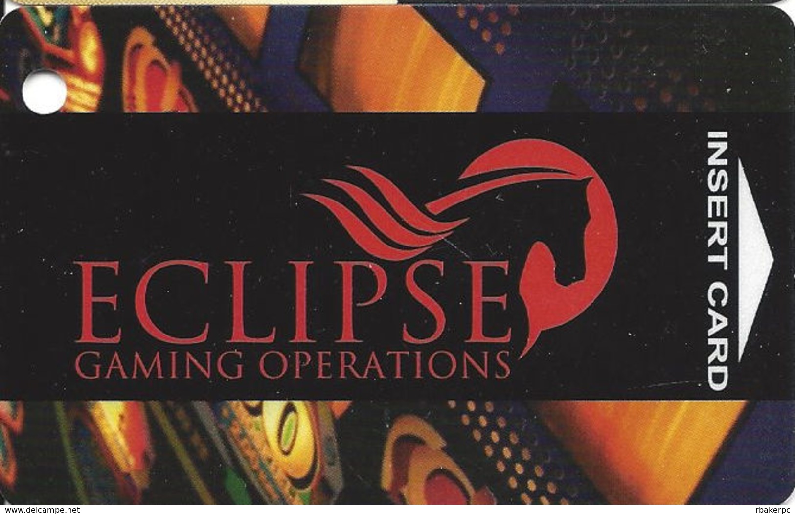 Eclipse Gaming Operations Slot Card Used At Bentley's And Some Jackpot Joanie's Locations In Las Vegas NV - Casino Cards