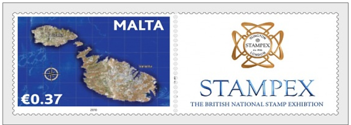 H01 Malta 2018 Stampex Stamp Fair MNH Postfrisch - Malta (Orden Von)