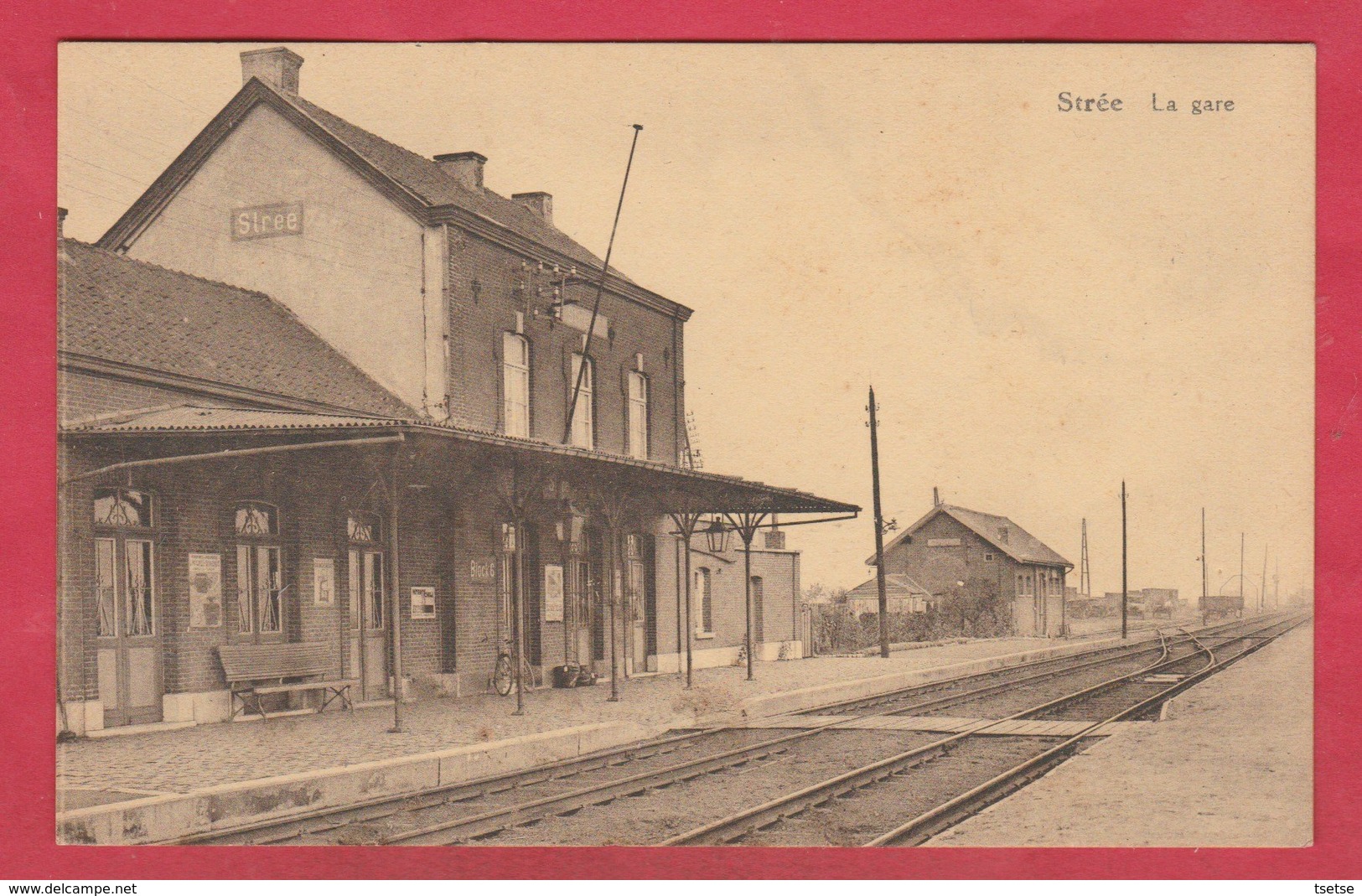 Strée - La Gare ( Voir Verso ) - Beaumont