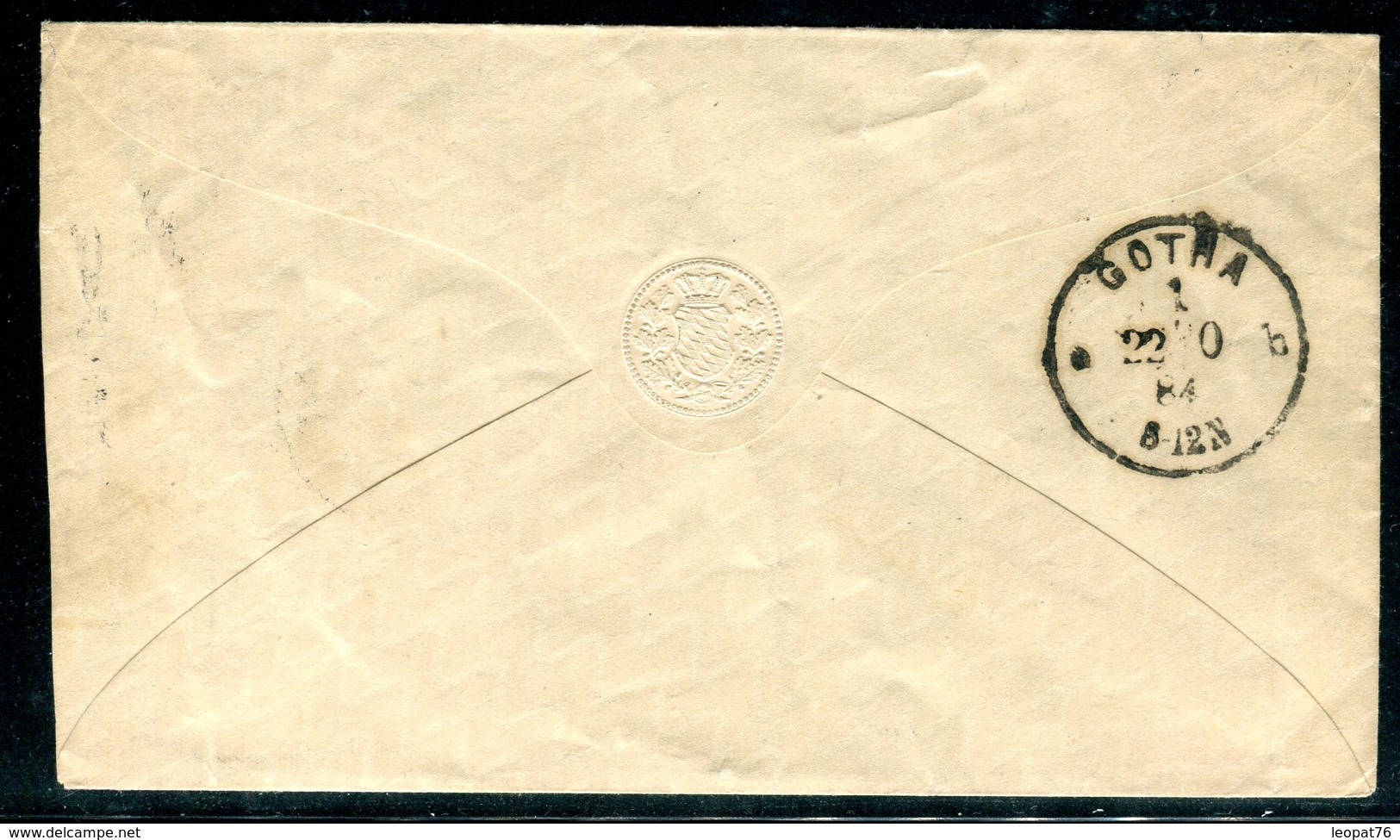 Allemagne - Entier Postal De Rothenburg Pour Gotha En 1884 - Altri & Non Classificati
