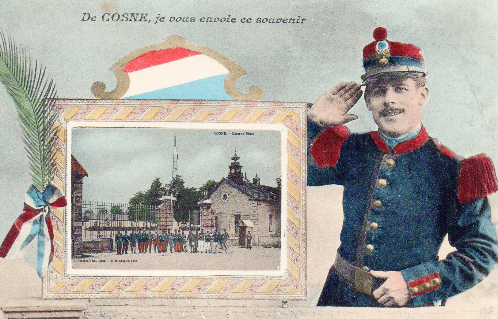 De Cosne Je Vous Envoie Ce Souvenir - Cosne Cours Sur Loire