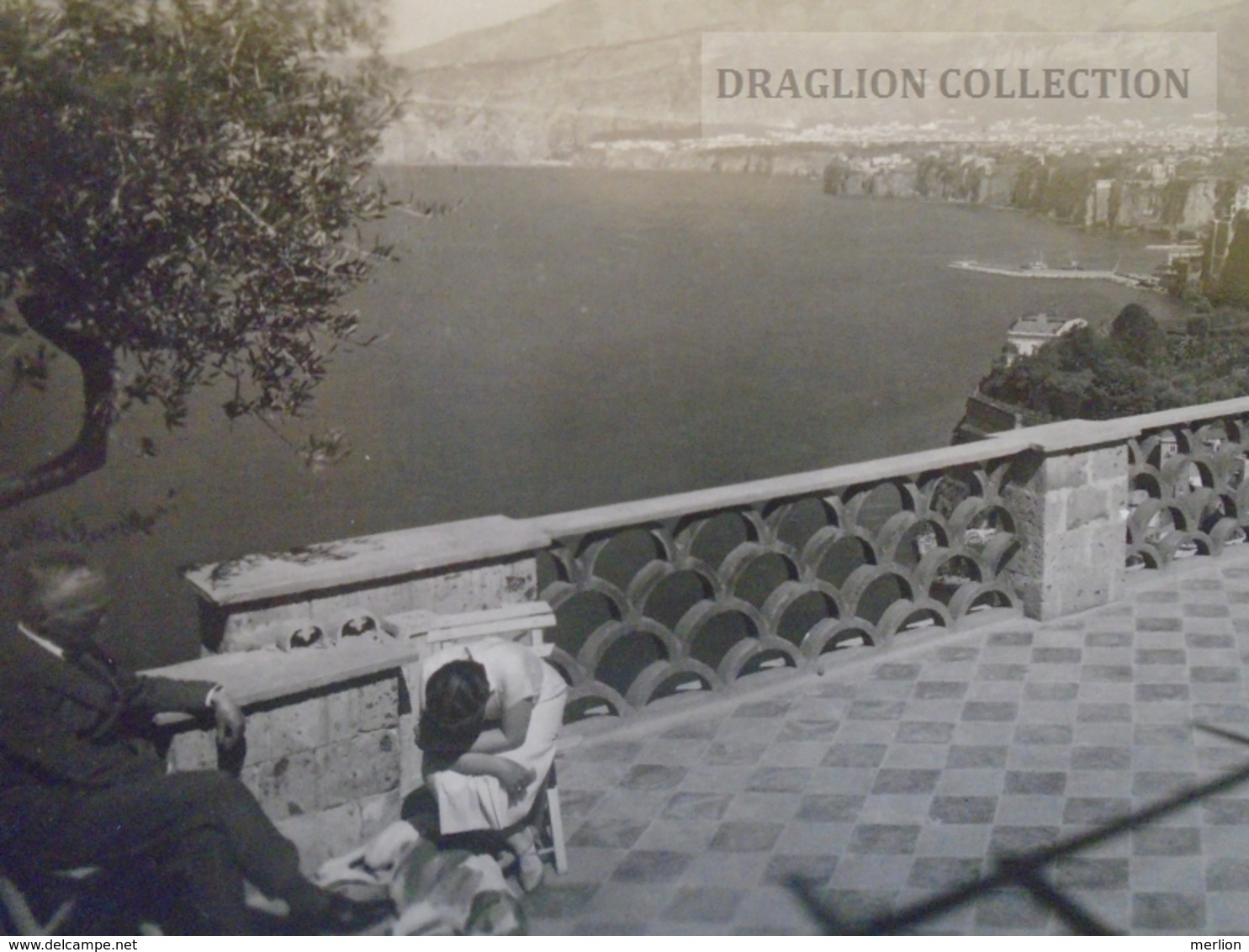 D160465  Sorrento Visto Dalla Terrazza Della Pensione Minerva  RPPC -v. Fotografia - Altri & Non Classificati