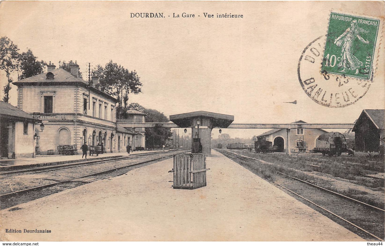 ¤¤  -  DOURDAN   -  La Gare  -  Vue Intérieure  -  Train , Chemin De Fer   -  ¤¤ - Dourdan