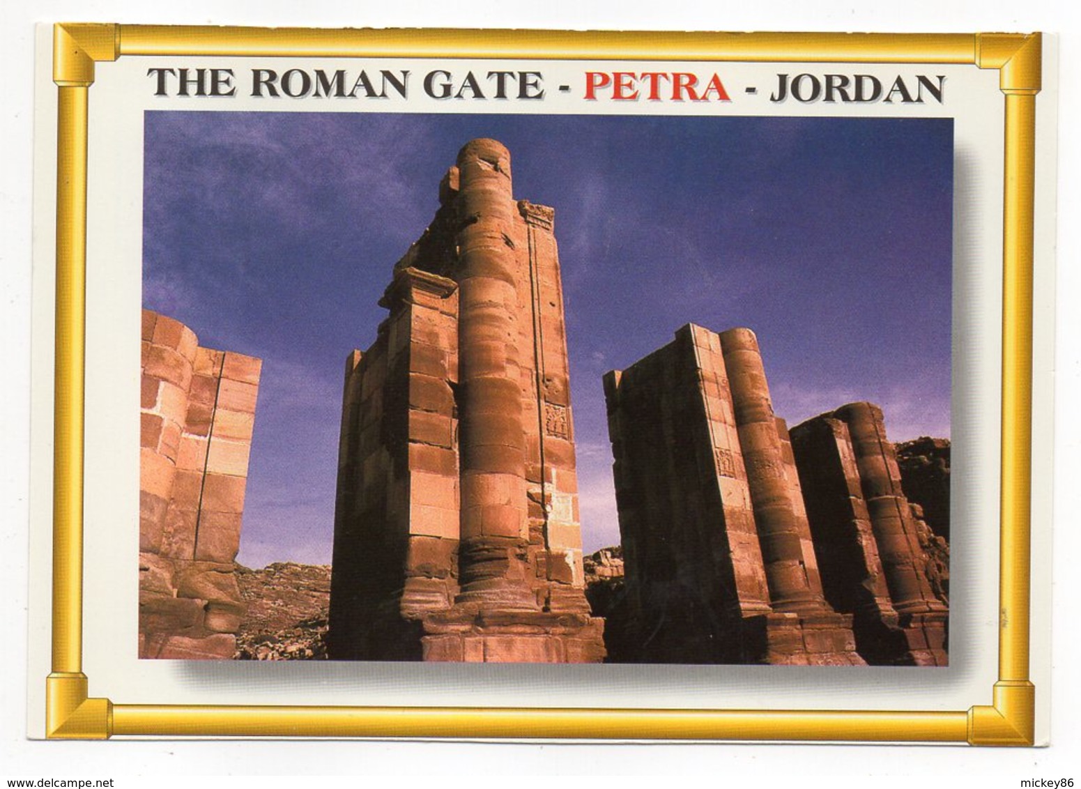 Jordanie -- PETRA -- The Roman Gate - Jordan