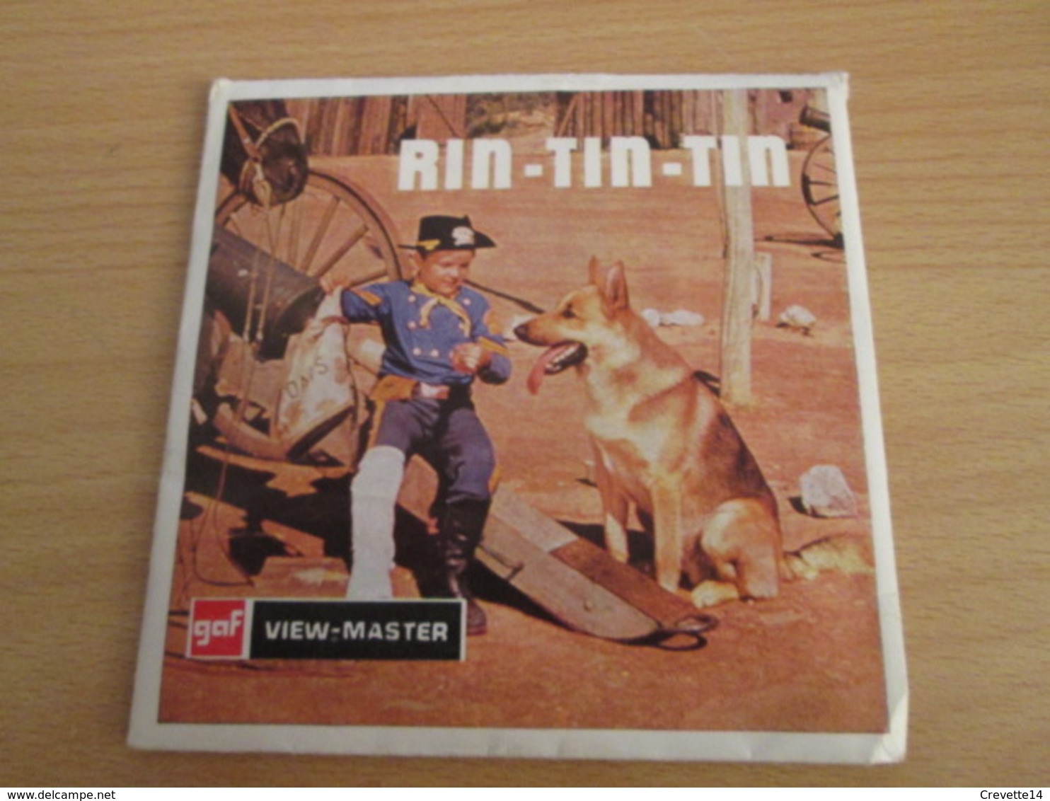 JEU ANNEES 50/60 VIEWMASTER SERIE TELE ANNEES 50/60 RIN-TIN-TIN RINTINTIN Vu à 19 € Chez I-B - Autres & Non Classés